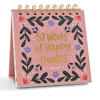 52 Weeks Of Happy Quotes, Desk Flip Calendar, Multicolors - Paper Goods - 2