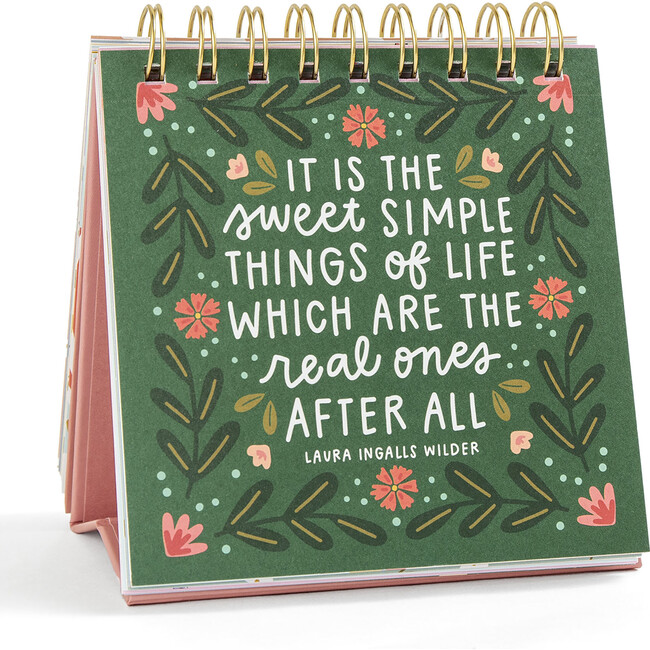 52 Weeks Of Happy Quotes, Desk Flip Calendar, Multicolors - Paper Goods - 4