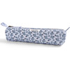 Tiny Florals Pencil Pouch, Blue - Bags - 1 - thumbnail