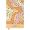 Wavy Lines Petite Planner: 2025 Calendar Year, Orange - Paper Goods - 1 - thumbnail