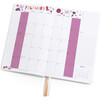 Wavy Lines Petite Planner: 2025 Calendar Year, Orange - Paper Goods - 8