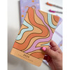 Wavy Lines Petite Planner: 2025 Calendar Year, Orange - Paper Goods - 9