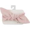 Tie Turban Baby Rib, Dusty Pink - Headbands - 1 - thumbnail