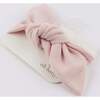 Tie Turban Baby Rib, Dusty Pink - Headbands - 2