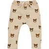 Teddy Bear Face Print Brooklyn Jogger, Biscotti - Sweatpants - 1 - thumbnail