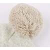 Oat Heather Pom Hat, Oatmeal Heather - Hats - 3