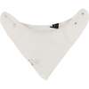 Hockey Skates Print Baby Rib Bandana Bib, Heather Gray - Bibs - 2