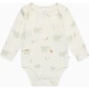 Polar Bear Print Long Sleeve Bodysuit - Onesies - 1 - thumbnail