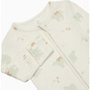 Polar Bear Print Two Way Zip Up Sleepsuit - Footie Pajamas - 4