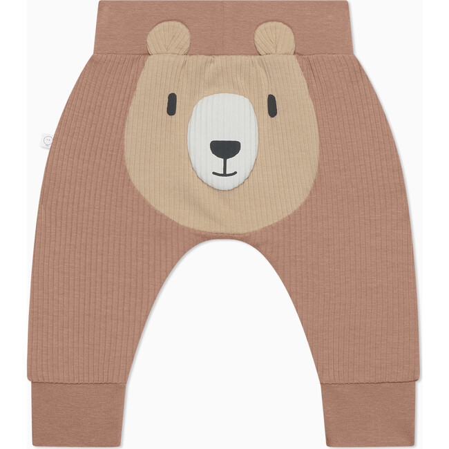 Bear Face Ribbed Joggers