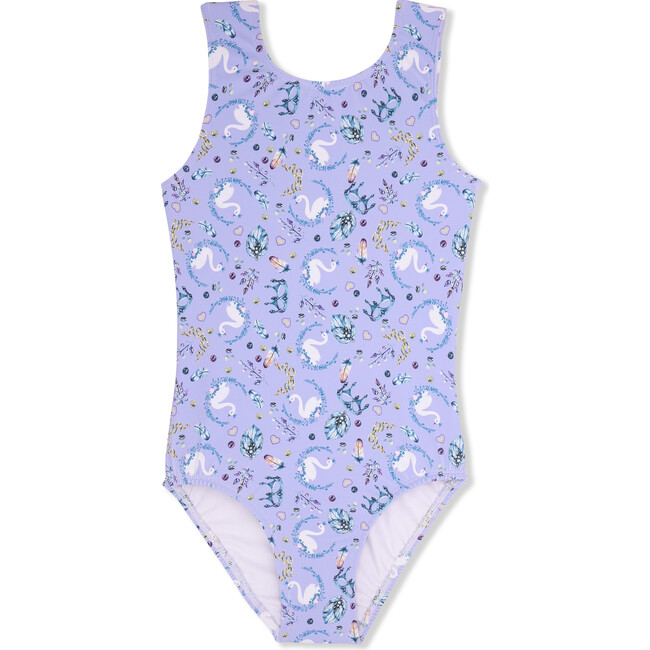 Swan Lake Sleeveless Leotard, Lavender