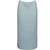 Women's Pia Flat Rib High-Waist Sweater Tube Skirt, Mint - Sweaters - 1 - thumbnail