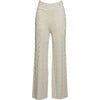 Women's Amelia Relaxed Fit High-Waist Lean-Fit Hip Straight Leg Pant, Ivory - Sweaters - 1 - thumbnail