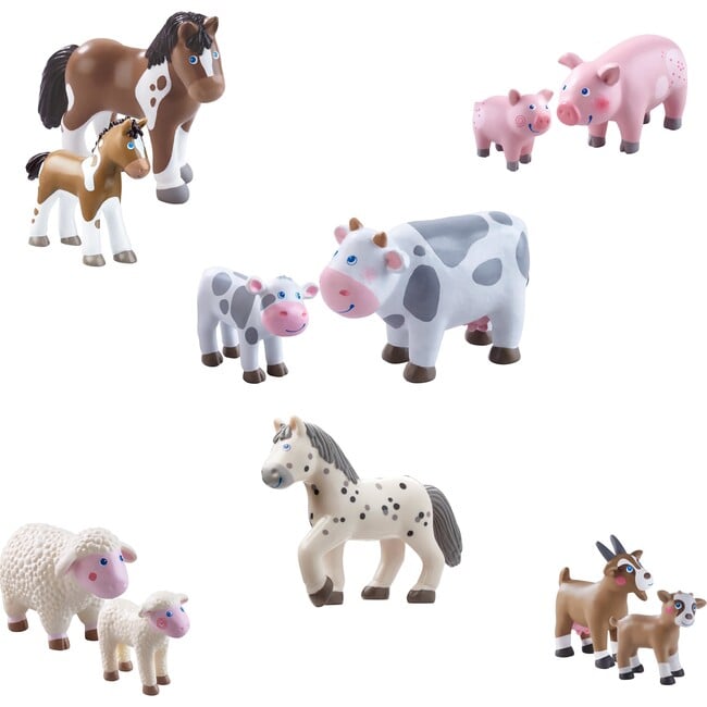 Little Friends Farm Animals 11 Piece Bundle