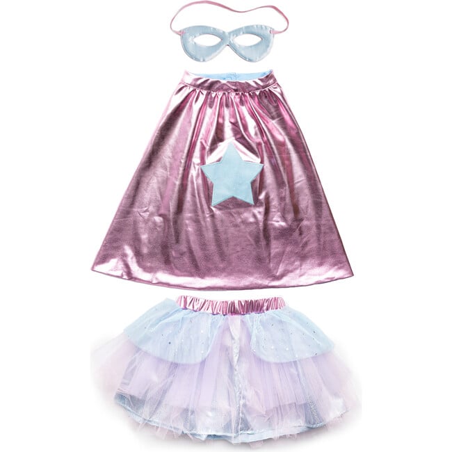 Super Duper Metallic Pink Dress Up Bundle, 2 pcs, Size 4-6 - Costumes - 5