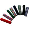 Holiday Plaid and Velvet Bar Clips, Bundle Set - Hair Accessories - 5