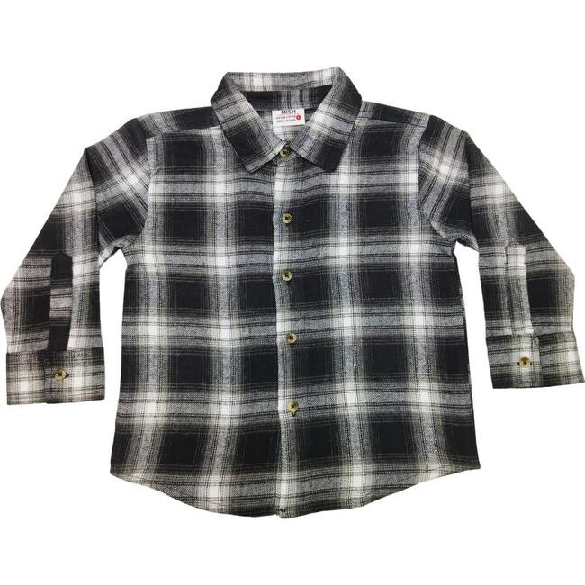 Kids Long Sleeve Flannel Shirt, Motorcycle Live Fast - T-Shirts - 2