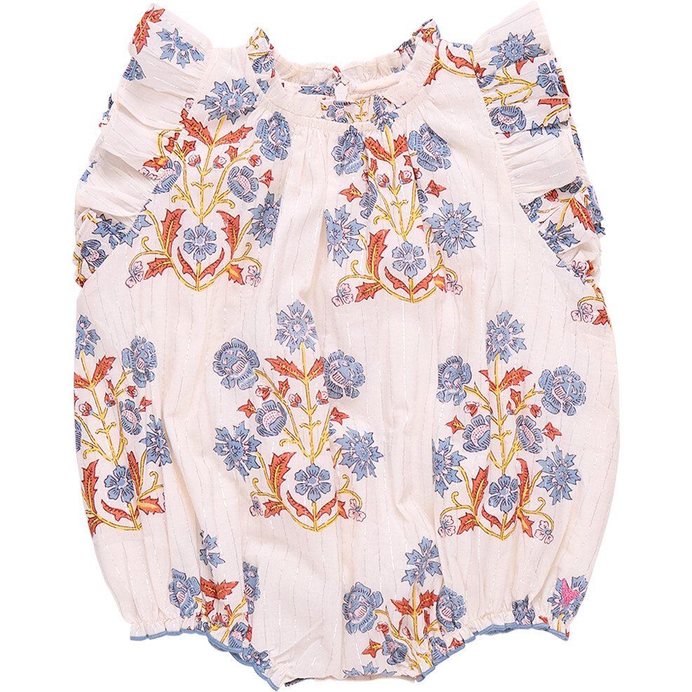 Baby Girls Harper Bubble, Provence Floral - Rompers - 1