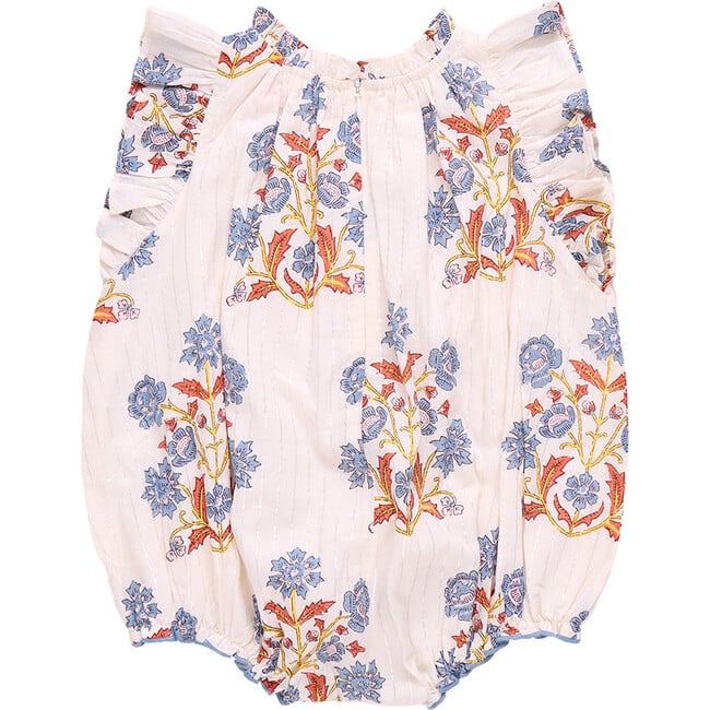 Baby Girls Harper Bubble, Provence Floral - Rompers - 6