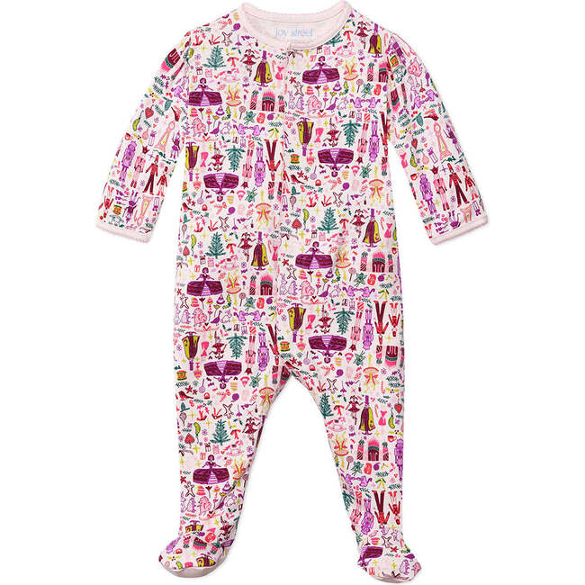 Nutcracker Girls Baby Zip Romper, Pink - Rompers - 2