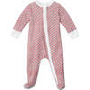 Christmas Tree Stripe Zip Baby Footie, Multi - Footie Pajamas - 1 - thumbnail