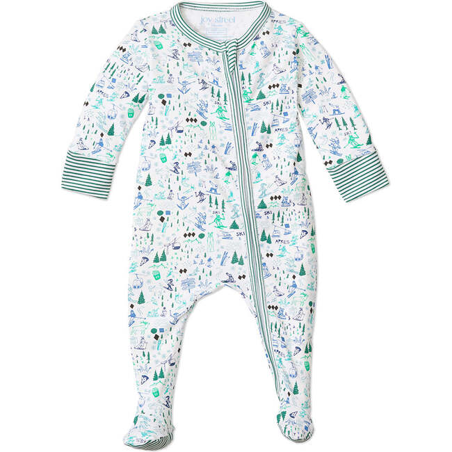 Apres Ski Zip Baby Zip Romper, Multi