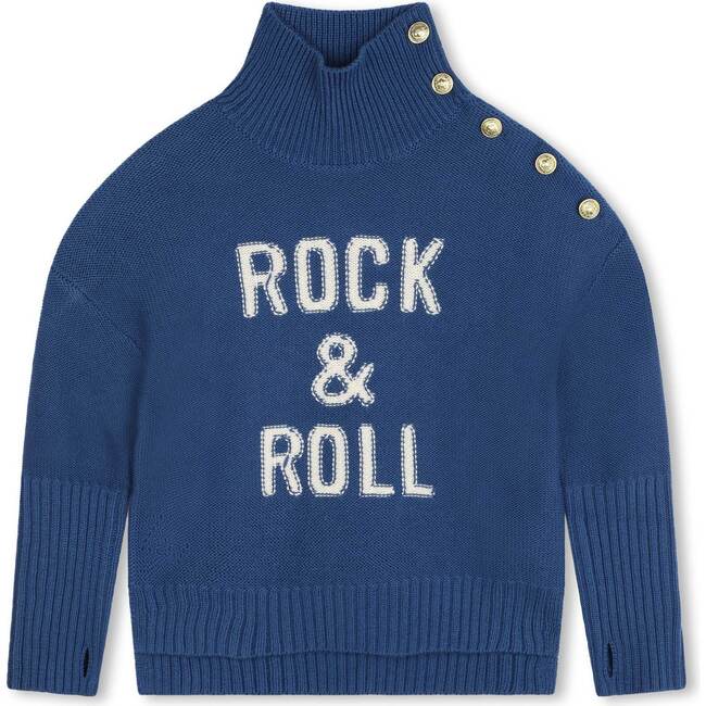 Rock & Roll Polo Neck Sweater