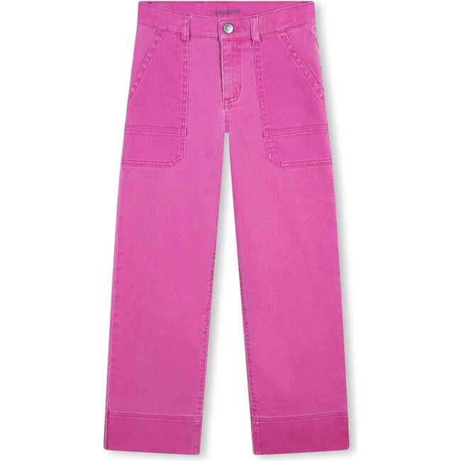 Party Pink Twill Pants