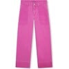 Party Pink Twill Pants - Pants - 1 - thumbnail