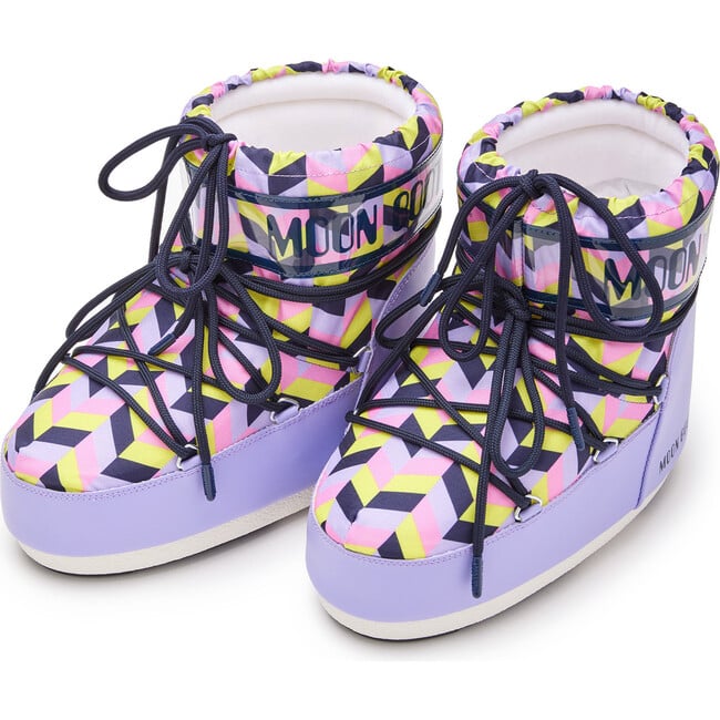 ICON Low Optical Boots, Lilac/Cyber Lime - Boots - 3