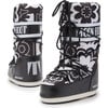 ICON Flower Boots, Black/White - Boots - 3