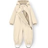 MATWISTI Fleece Lined Snowsuit, Angora Cream - Snowsuits - 3