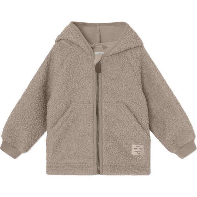 MATLIFF Teddyfleece Jacket, Grey Brown