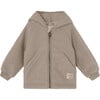 MATLIFF Teddyfleece Jacket, Grey Brown - Jackets - 1 - thumbnail