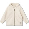 MATLIFF Teddyfleece Jacket, Angora Cream - Jackets - 1 - thumbnail