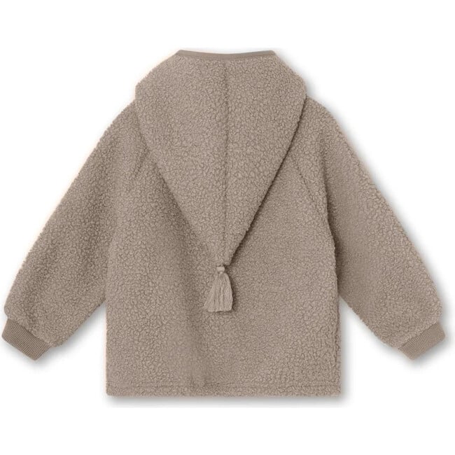 MATLIFF Teddyfleece Jacket, Grey Brown - Jackets - 3