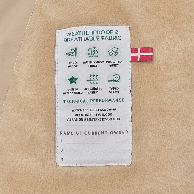 MATWANG Fleece Lined Winter Jacket, Savannah Tan - Coats - 5