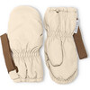 MATCORDT Fleece Lined Gloves, Angora Cream - Gloves - 1 - thumbnail