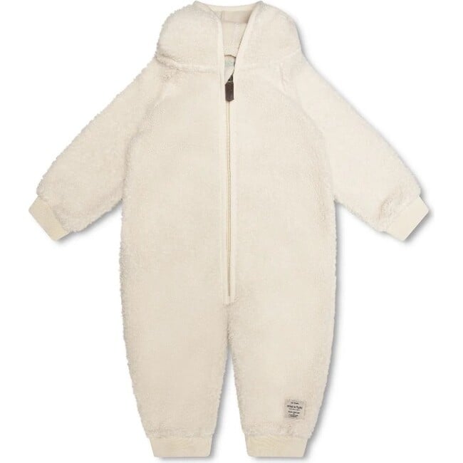 MATADEL Teddyfleece Jumpsuit, Angora Cream