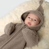 MATADEL Teddyfleece Jumpsuit, Grey Brown - Rompers - 5