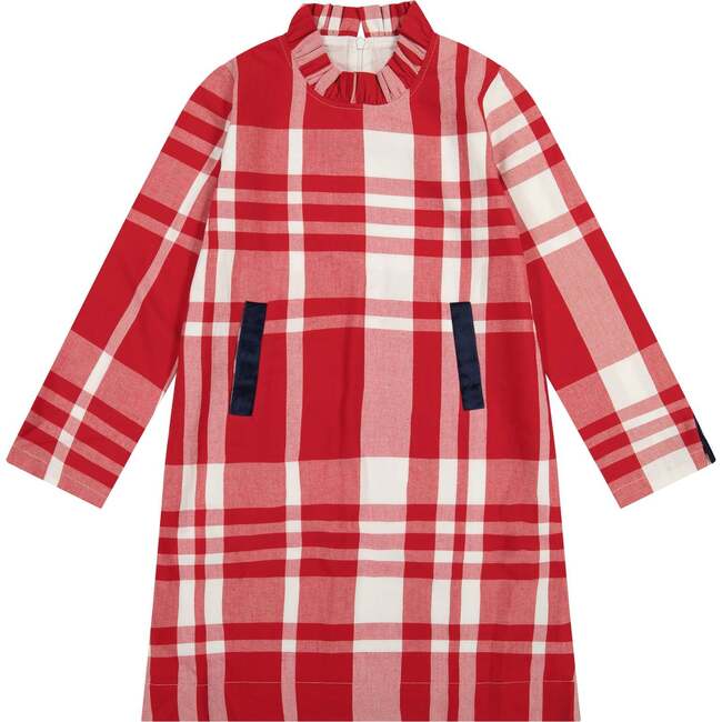 Red Plaid Scarlett Dress