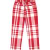 Red Plaid Jack Pant - Pants - 2