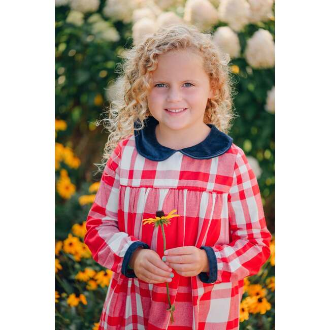 Red Plaid Georgia Dress - Dresses - 3