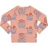 Pink Floral Crewneck Sweatshirt - Sweatshirts - 2