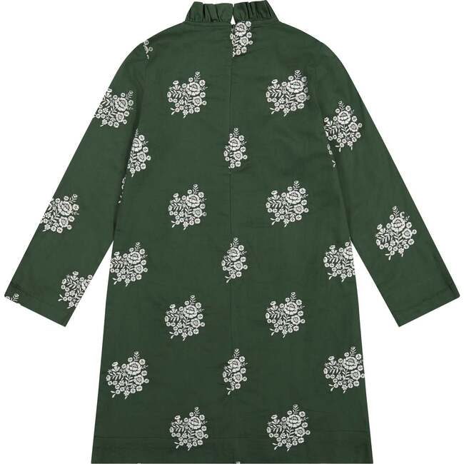 Green Floral Scarlett Dress - Dresses - 2