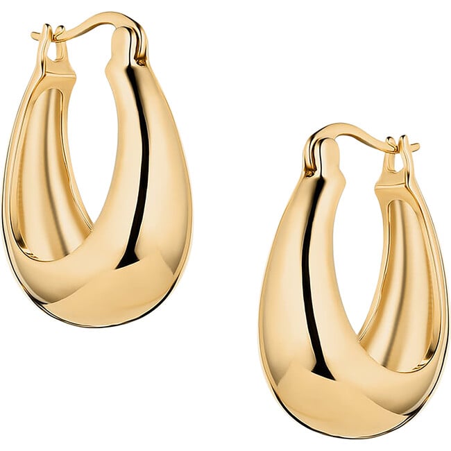 Women's Petite Lumi Earrings, Gold