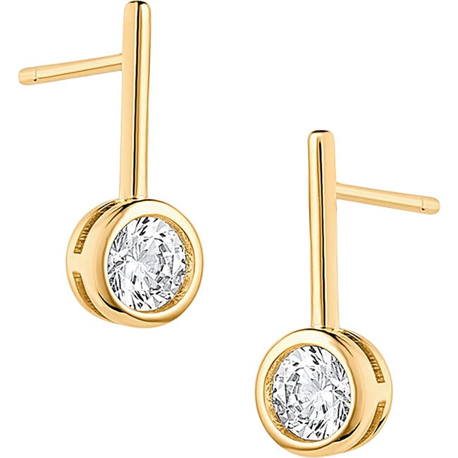 Women's Noemi Earrings, Gold