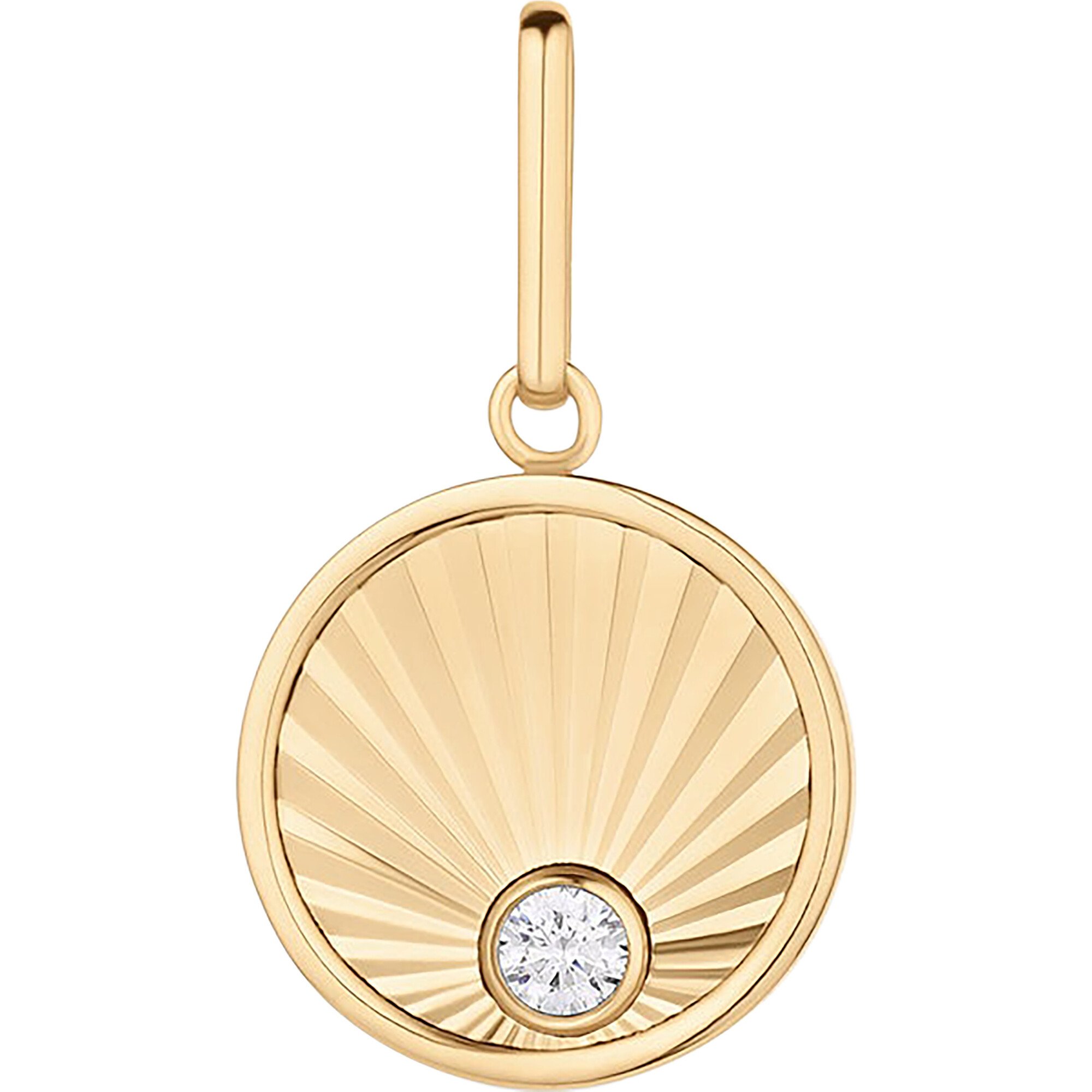 Women's Birth Of Venus Charm, Gold - Charms - 1