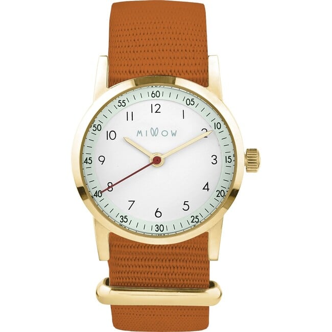 Opale Watch, Ochre and Gold