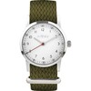 Classic Watch, Khaki and Silver - Watches - 1 - thumbnail